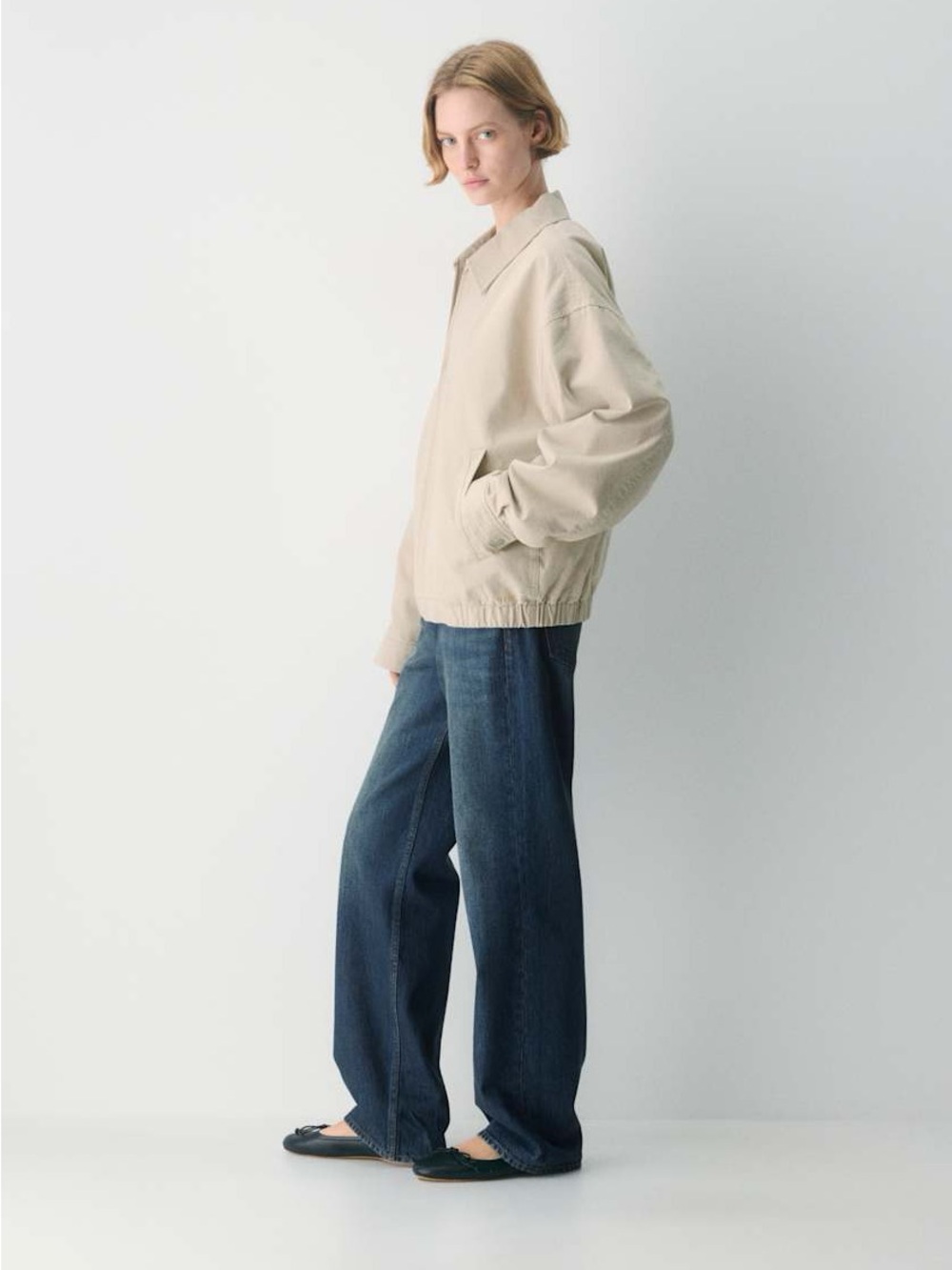 Aritzia TNA CADDIE BLOUSON JACKET - Picture 4 of 14